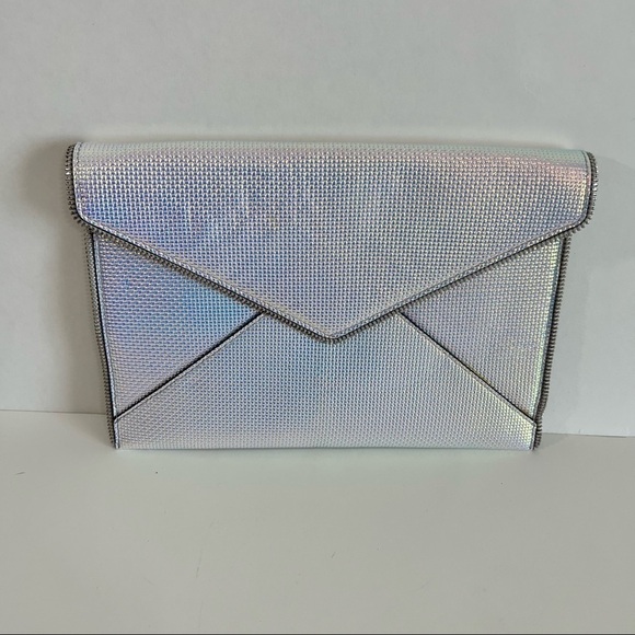 Rebecca Minkoff Hologram Leo Clutch